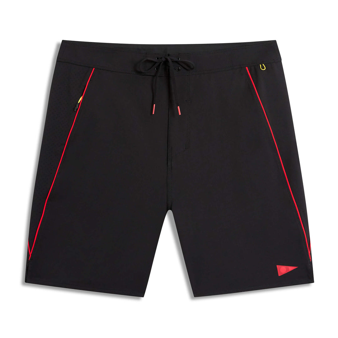 Color:Black Red-Airtex Gamma Boardshort