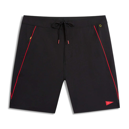 Color:Black Red-Airtex Gamma Boardshort