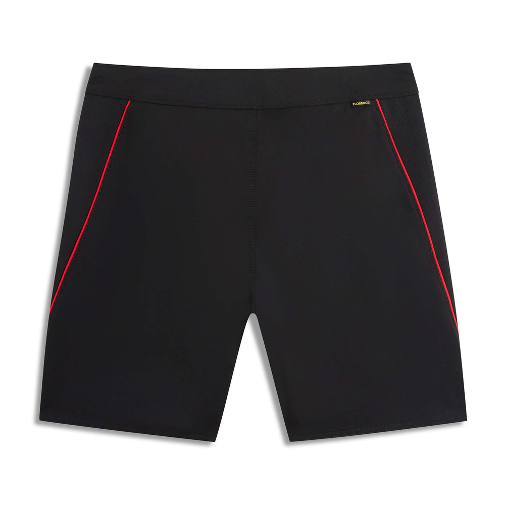 Color:Black Red-Airtex Gamma Boardshort -alt