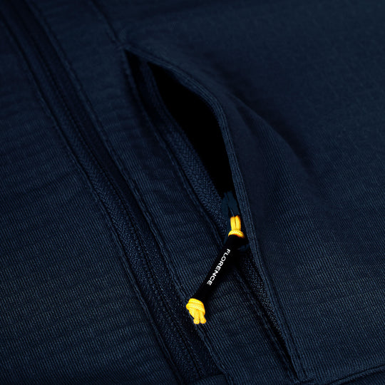 Color:Navy-Florence Off Grid Fleece Half Zip