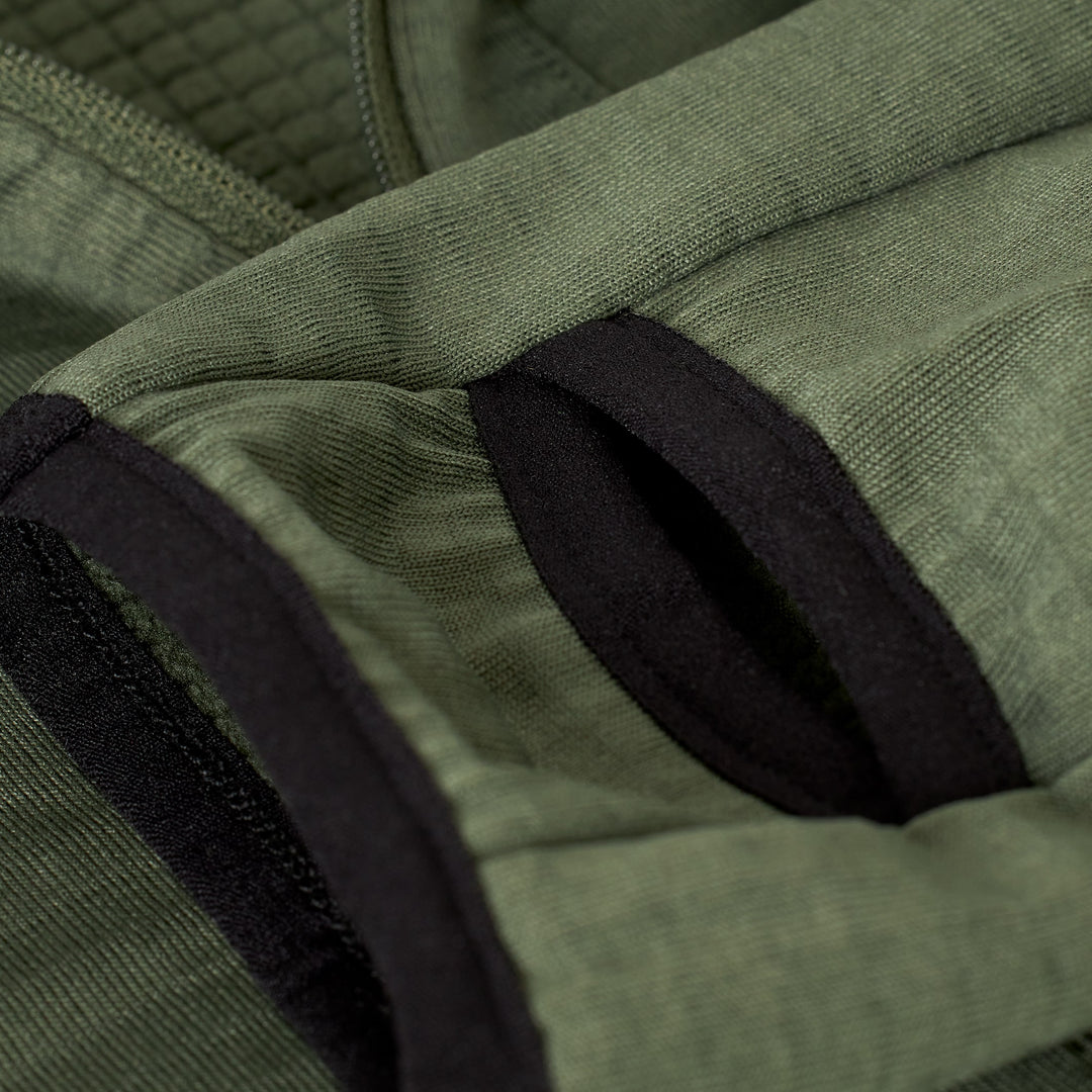 Color:Thyme-Florence Off Grid Fleece Half Zip
