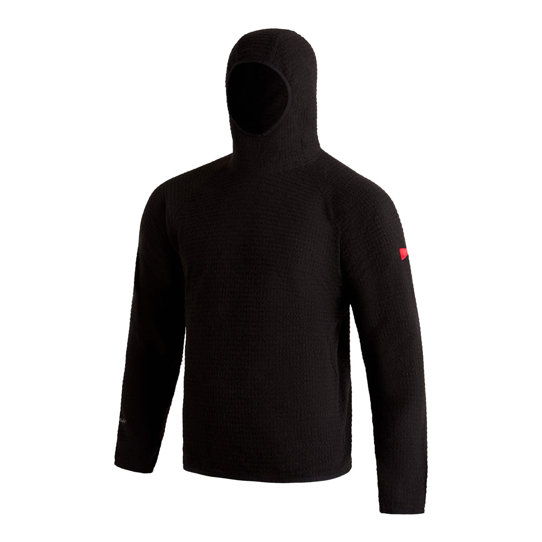Color:Black-Polartec® Alpha Direct Hooded Fleece