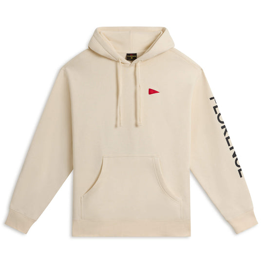 Color:Off White-Florence Burgee Hoodie