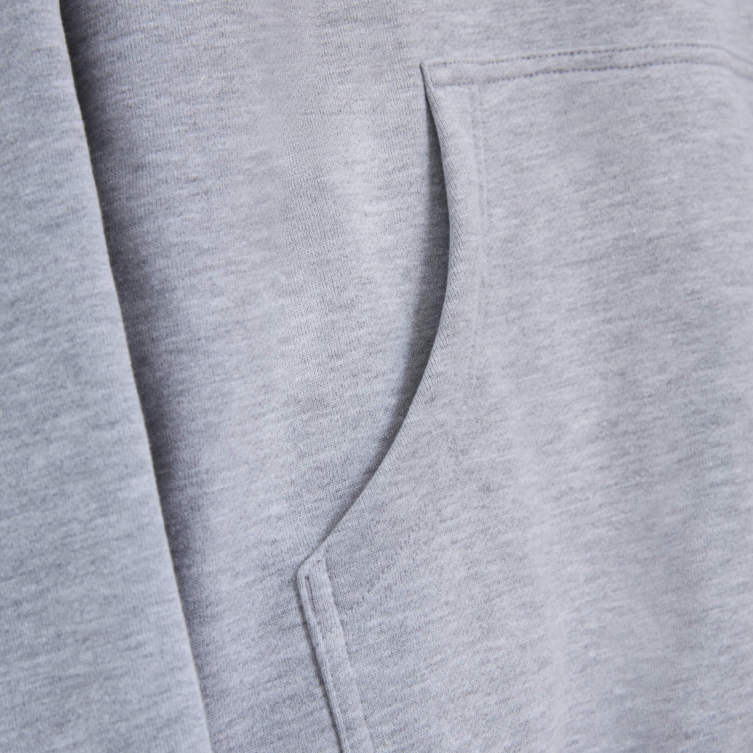 Color:Heather Grey-Florence Embroidered Hoodie