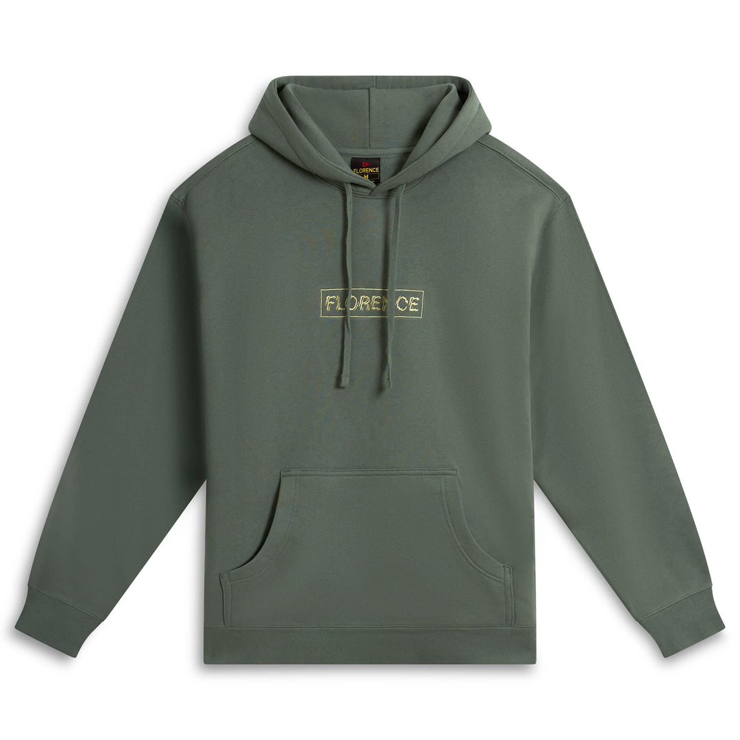 Color:Dark Sage-Distortion Hoodie