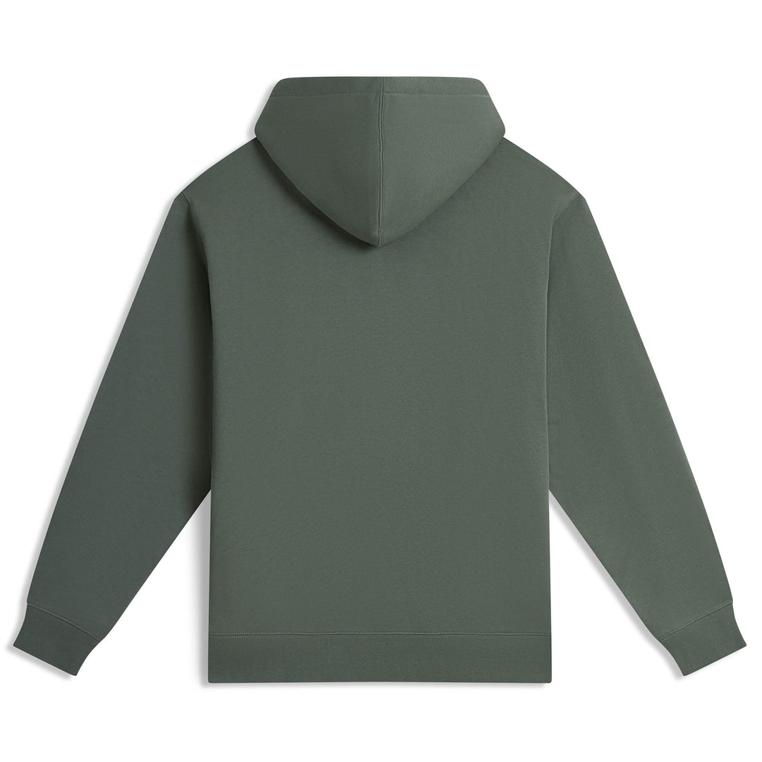 Color:Dark Sage-Distortion Hoodie -alt