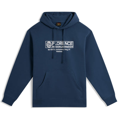 Color:Dark Blue-Stamp Hoodie