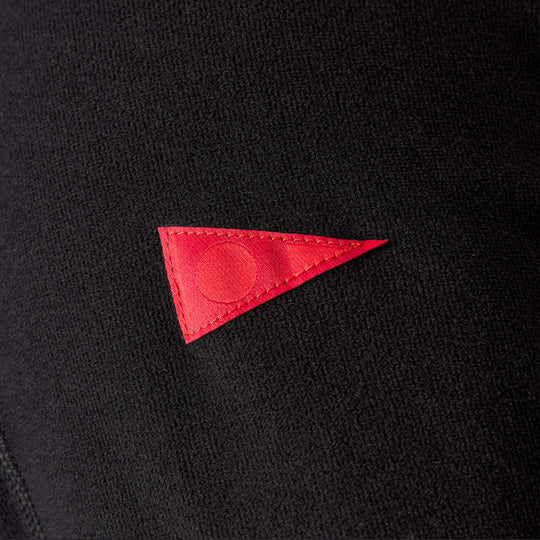 Color:Black-Polartec® Micro Fleece Half Zip