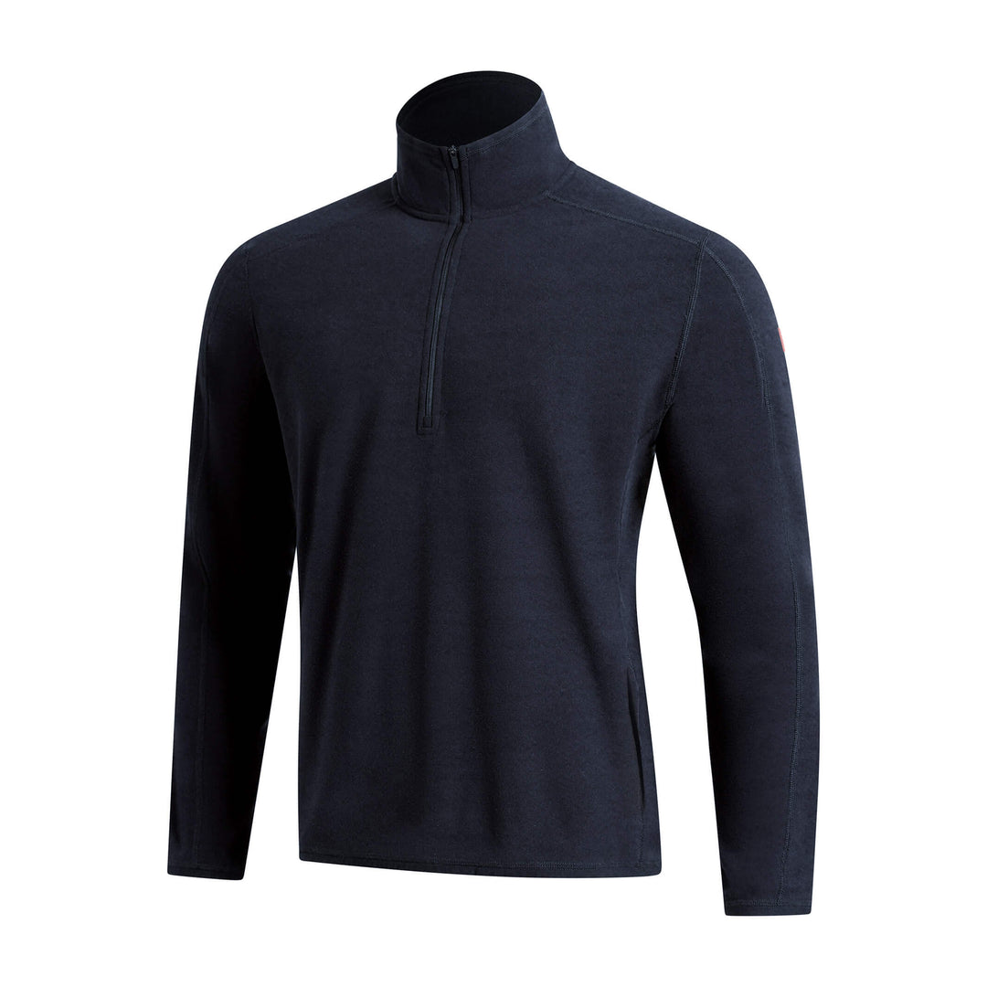Color:Navy-Polartec® Micro Fleece Half Zip