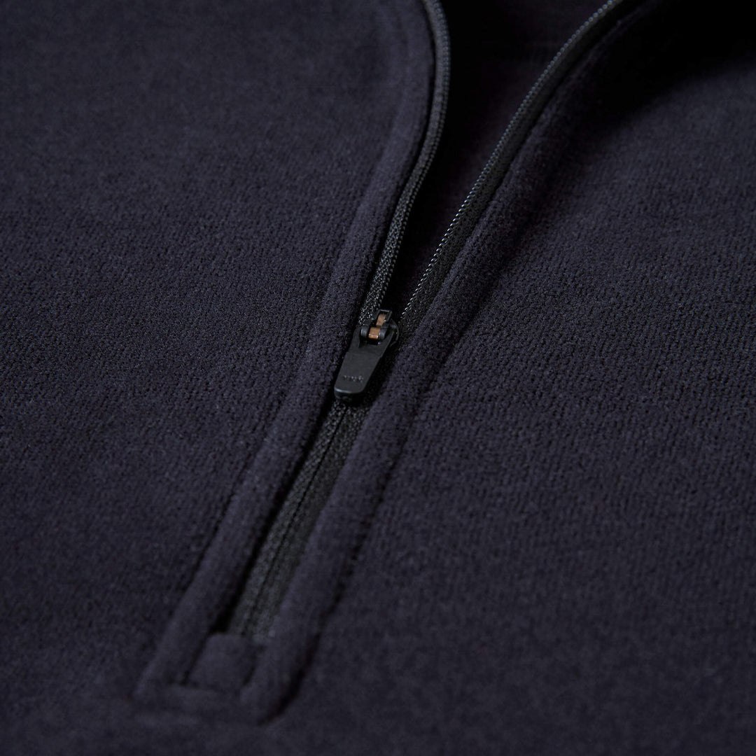 Color:Navy-Polartec® Micro Fleece Half Zip