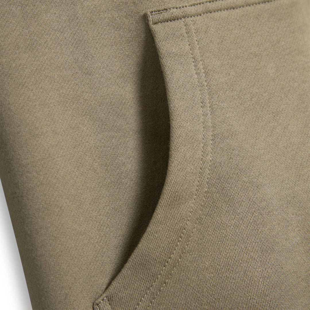 Color:OD Green-Florence Flock Hoodie