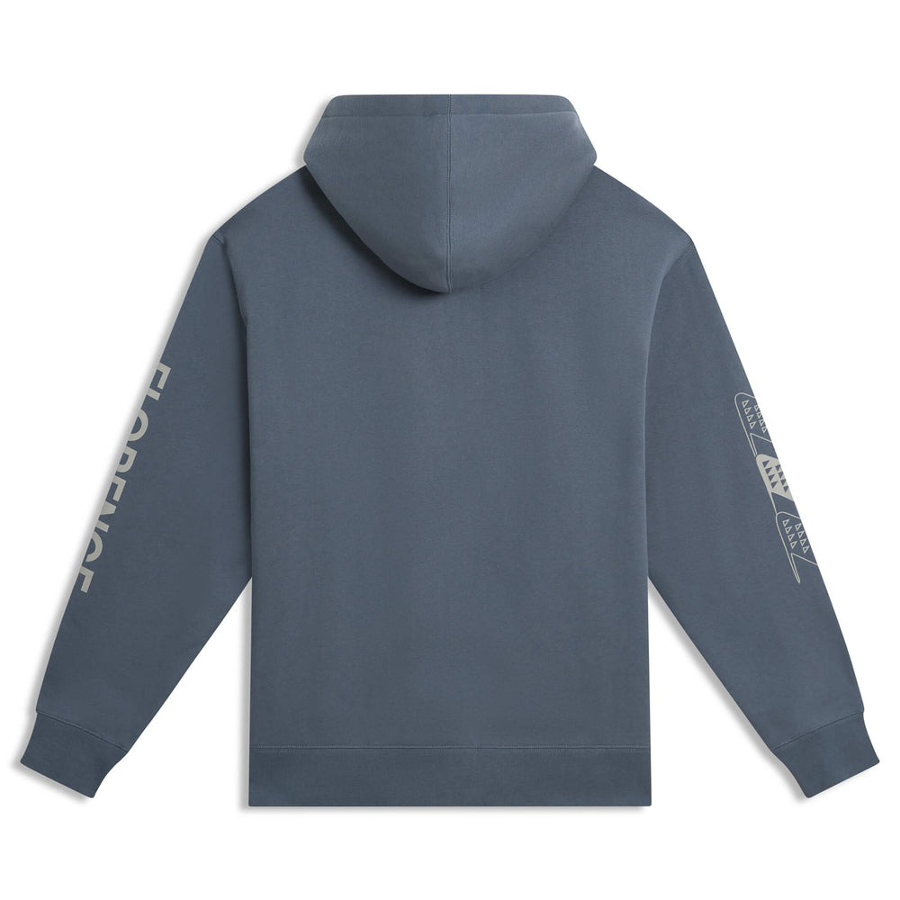 Color:Storm-Florence Flock Hoodie -alt