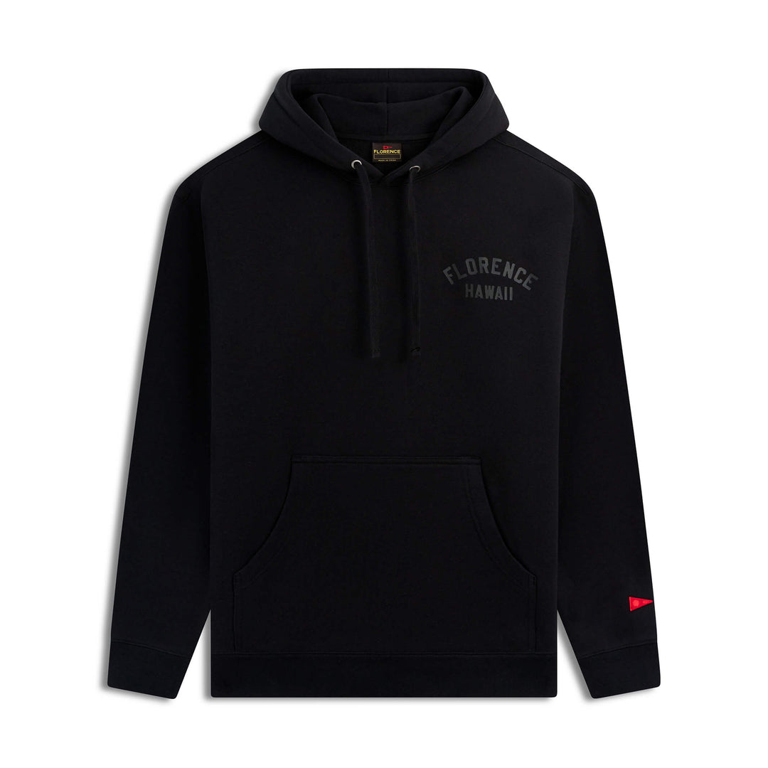 Color:Black-Florence Hawaii Hoodie