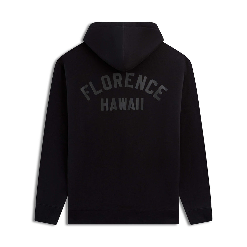 Color:Black-Florence Hawaii Hoodie -alt