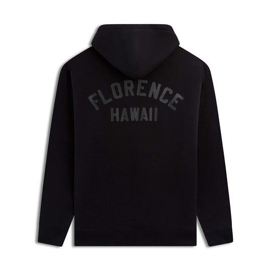 Color:Black-Florence Hawaii Hoodie -alt