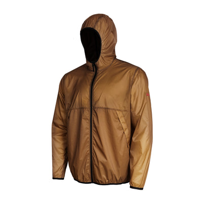 Color:Mustard-Florence Parachute Ultralight Packable Jacket