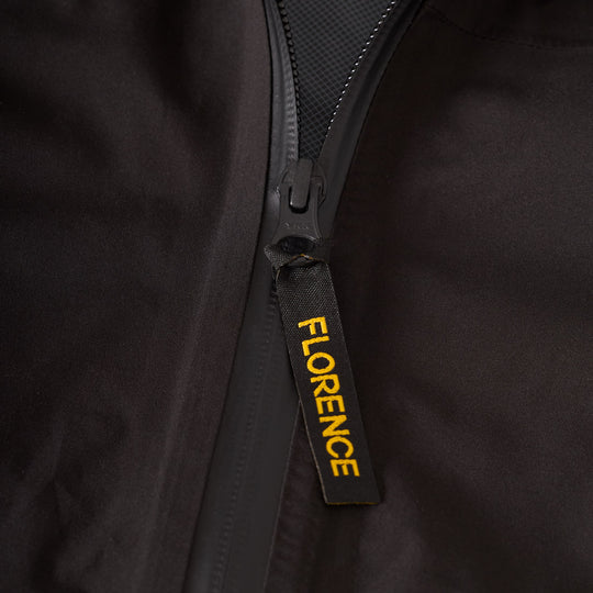Color:Black-Florence Rain Pro 2.5-Layer Waterproof Shell