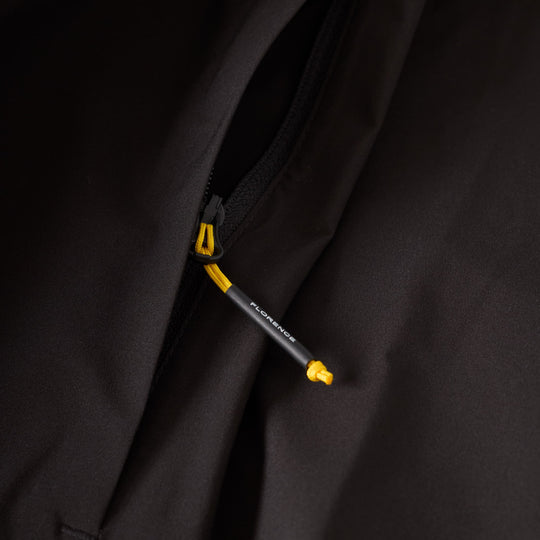 Color:Black-Florence Rain Pro 2.5-Layer Waterproof Shell