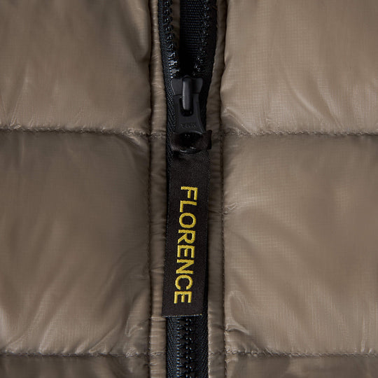 Color:Pumice-Florence Pertex® Hooded Down Puffer
