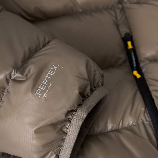 Color:Pumice-Florence Pertex® Hooded Down Puffer