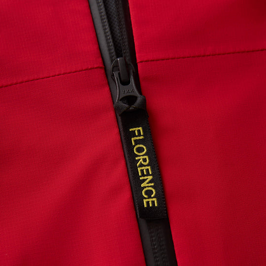 Color:Rescue Red-Florence Rain Pro 2.5 Layer Shell