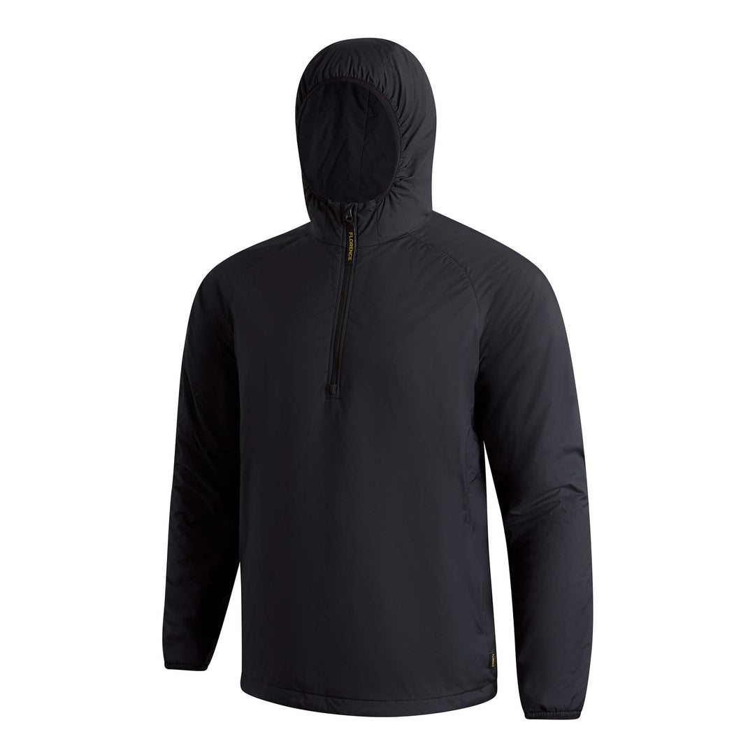 Color:Black-Florence Ultralight Half-Zip Jacket
