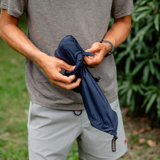 Color:Navy-Cordura® Packable Windbreaker