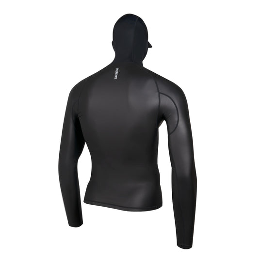 Color:Black-Windshield Long Sleeve Hooded Rashguard 2.0 -alt