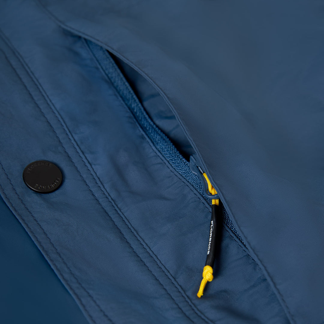 Color:Dark Blue-Florence Wind Pro Utility Jacket