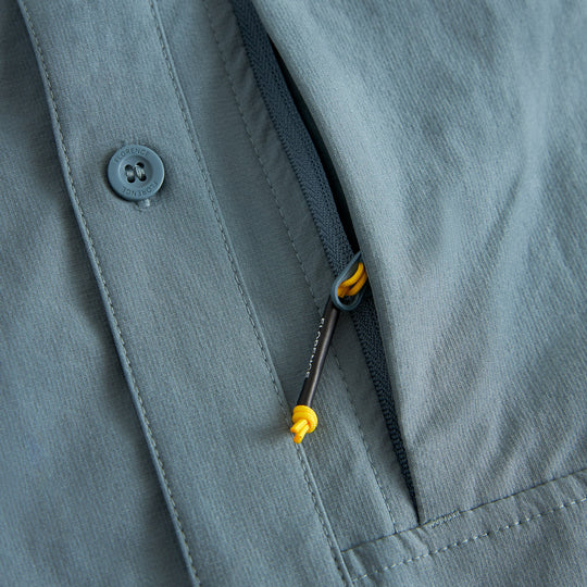 Color:Sea Blue-Florence Vented Expedition Long Sleeve Shirt