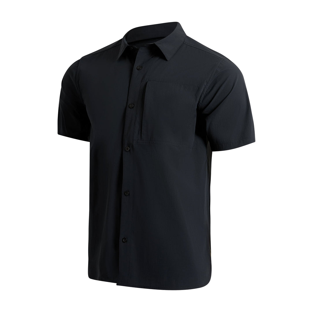 Color:Black-Florence Airtex Expedition Short Sleeve Shirt