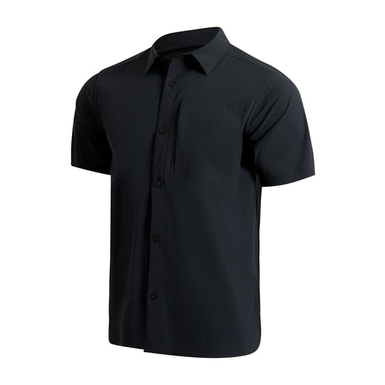 Color:Black-Florence Airtex Expedition Short Sleeve Shirt