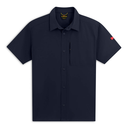 Color:Department Navy-Florence Airtex Expedition Short Sleeve Shirt