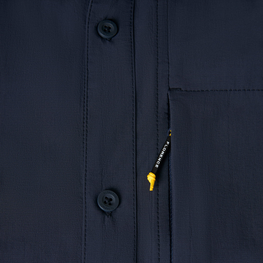 Color:Department Navy-Florence Airtex Expedition Short Sleeve Shirt