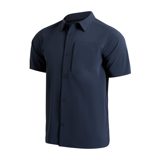 Color:Navy-Florence Airtex Expedition Short Sleeve Shirt