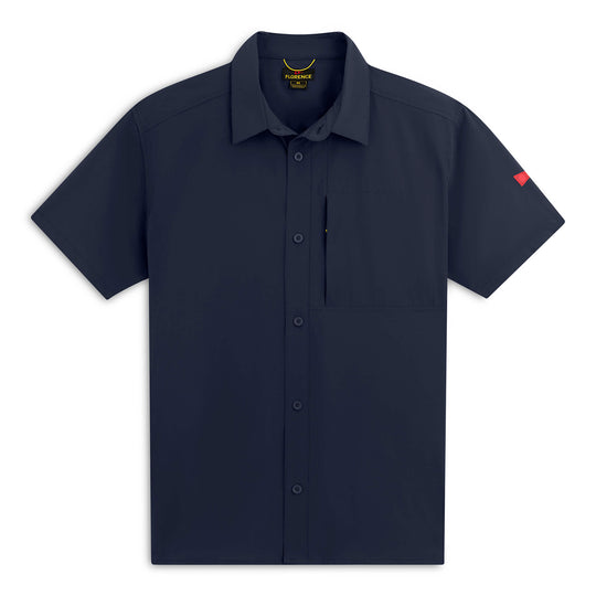 Color:Navy-Florence Airtex Expedition Short Sleeve Shirt