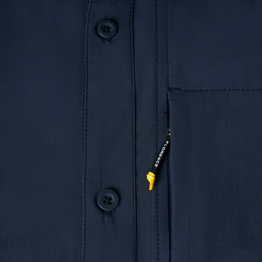 Color:Navy-Florence Airtex Expedition Short Sleeve Shirt