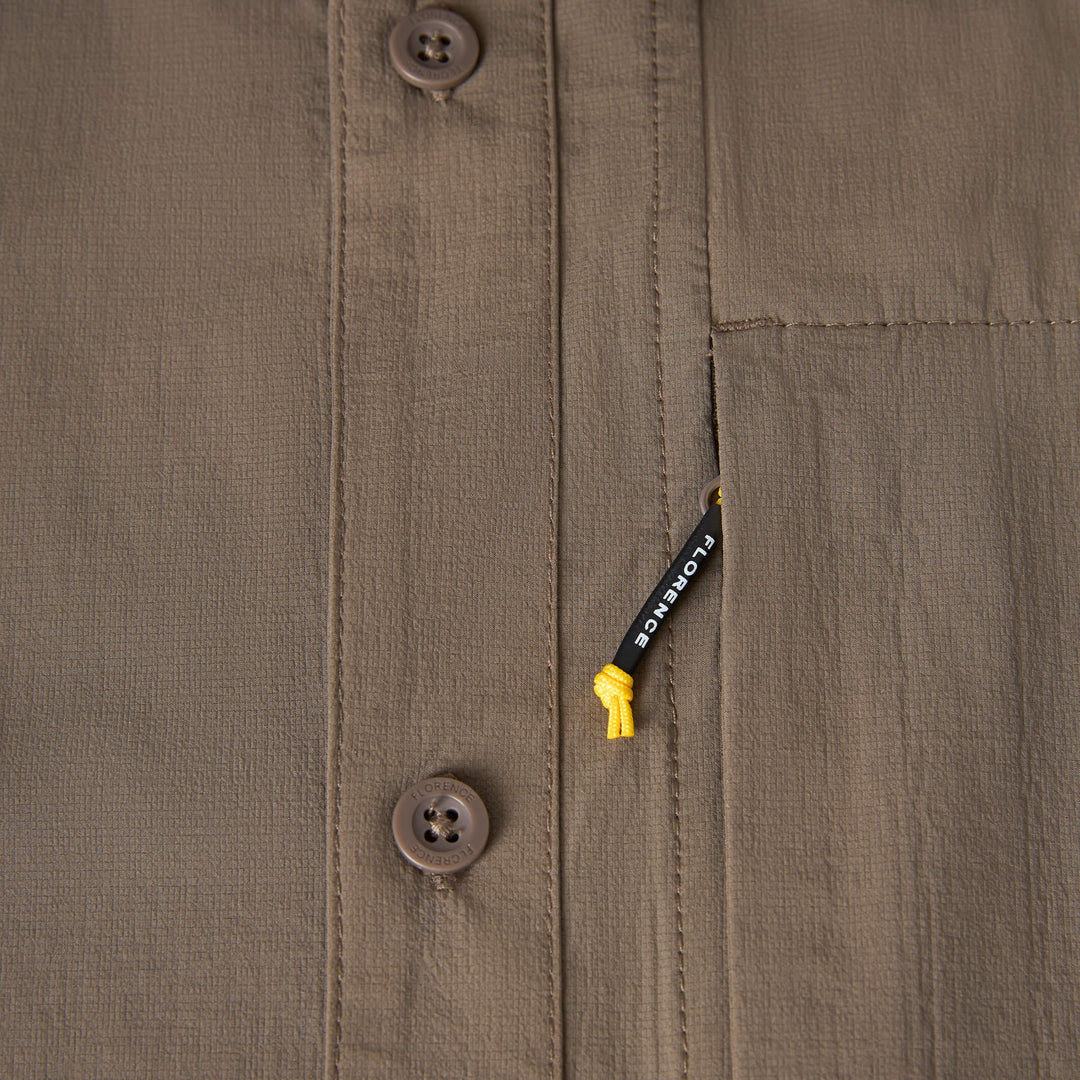 Color:Pumice-Florence Airtex Expedition Short Sleeve Shirt