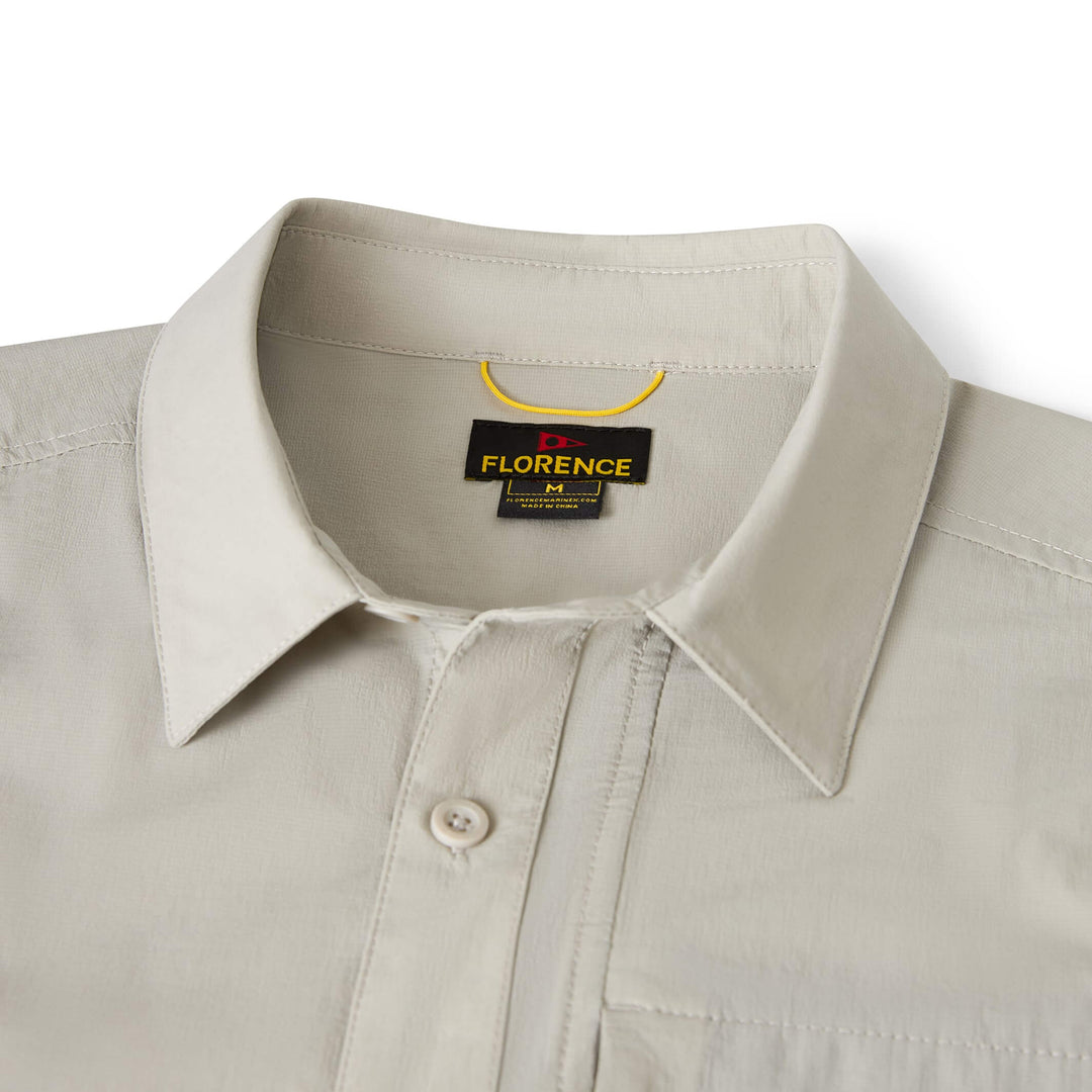Color:Willow-Florence Airtex Expedition Short Sleeve Shirt