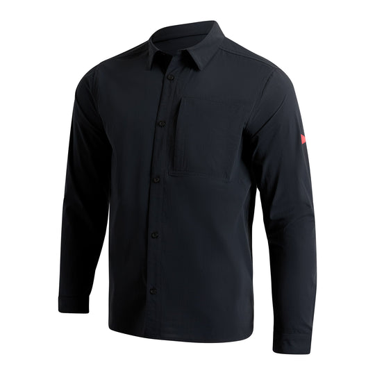 Color:Black-Florence Airtex Expedition Long Sleeve Shirt