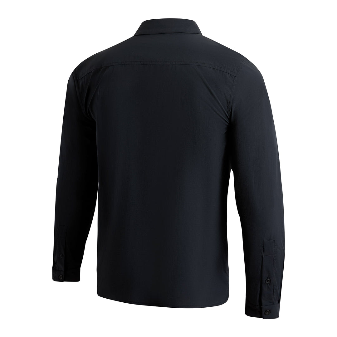 Color:Black-Florence Airtex Expedition Long Sleeve Shirt