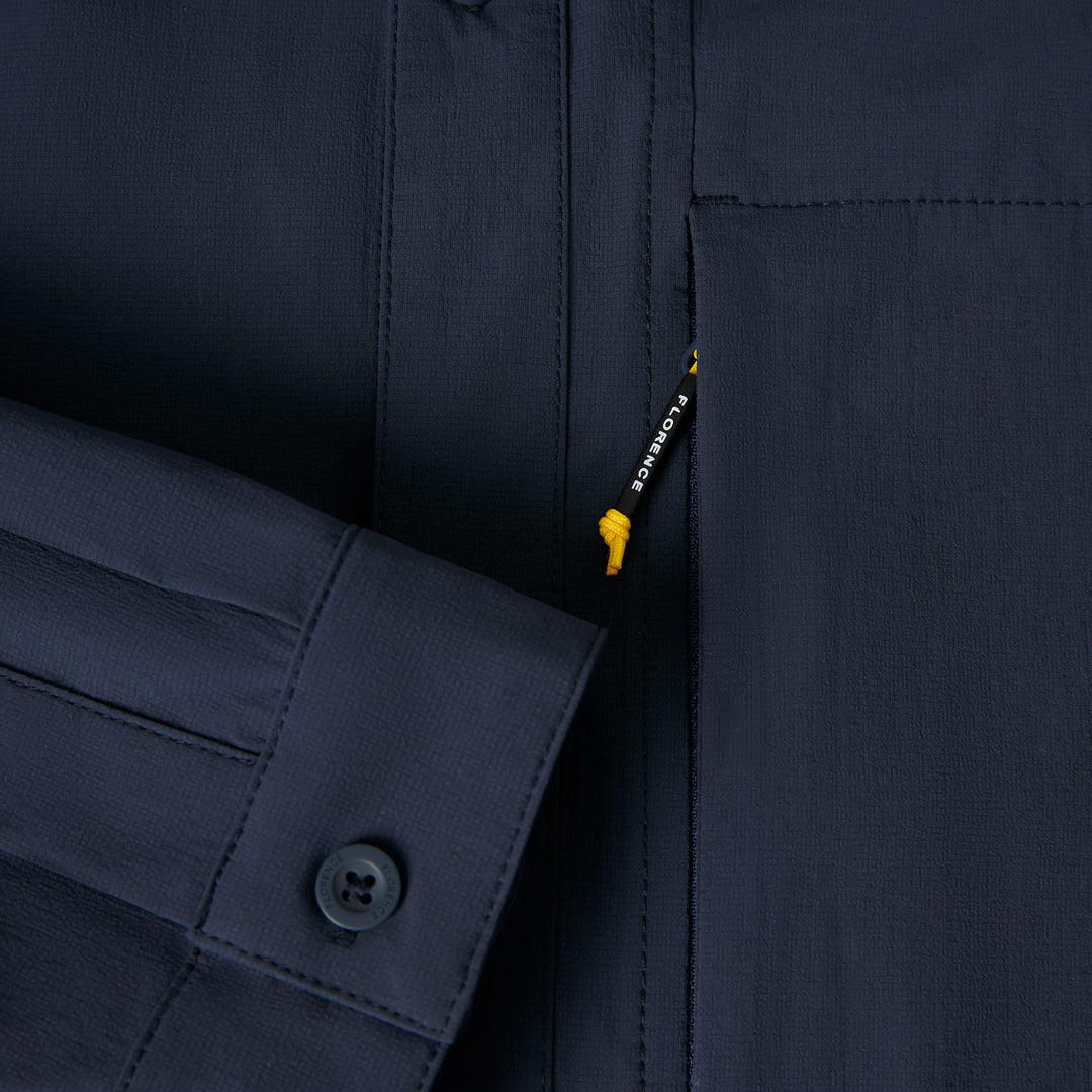 Color:Department Navy-Florence Airtex Expedition Long Sleeve Shirt