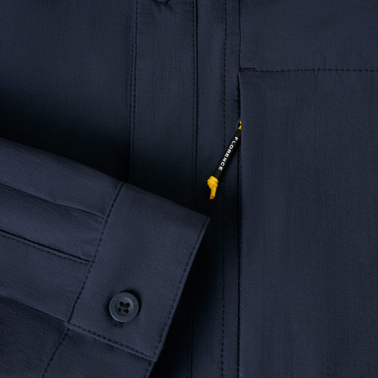 Color:Department Navy-Florence Airtex Expedition Long Sleeve Shirt