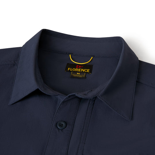 Color:Department Navy-Florence Airtex Expedition Long Sleeve Shirt