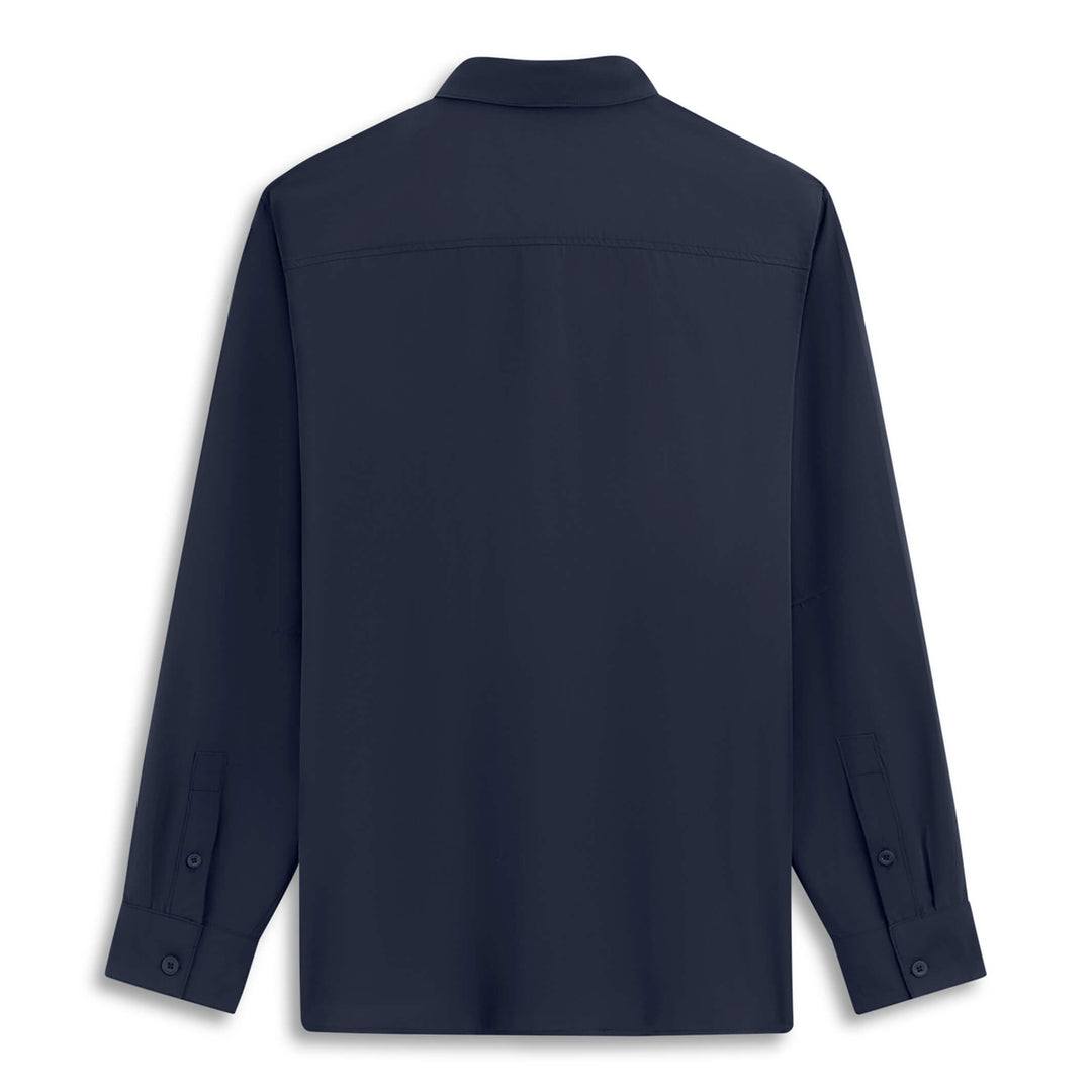 Color:Navy-Florence Airtex Expedition Long Sleeve Shirt -alt