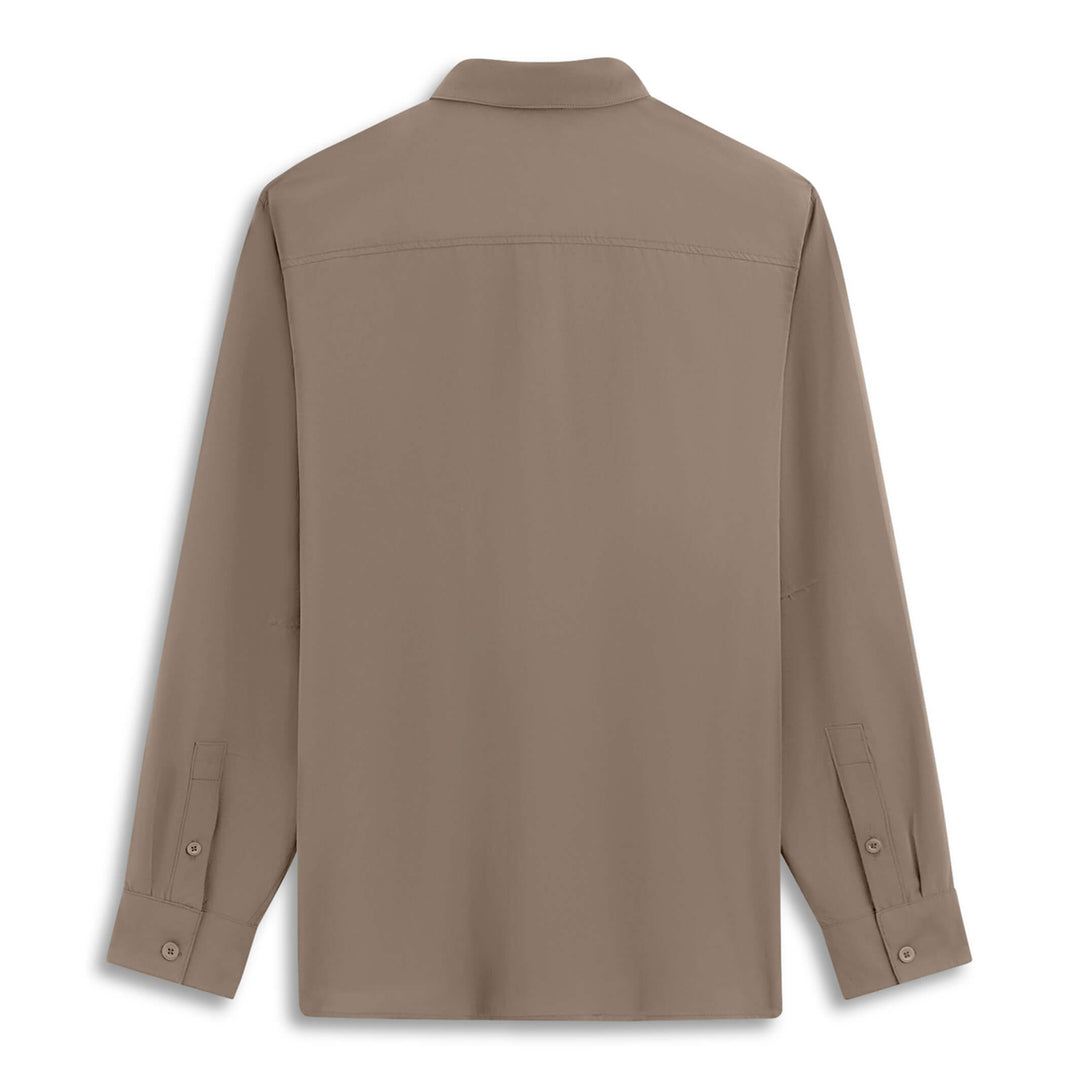 Color:Pumice-Florence Airtex Expedition Long Sleeve Shirt -alt