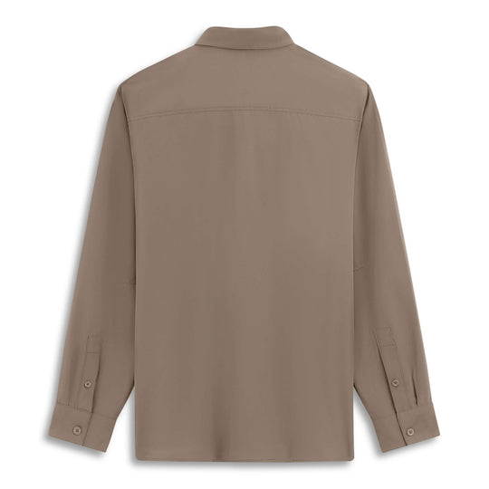 Color:Pumice-Florence Airtex Expedition Long Sleeve Shirt -alt