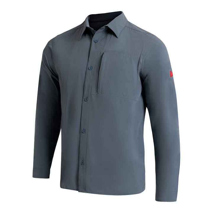 chinese dress ladies Buy Heather Charcoal Pique Long Sleeve Polo Shirt for Short Men