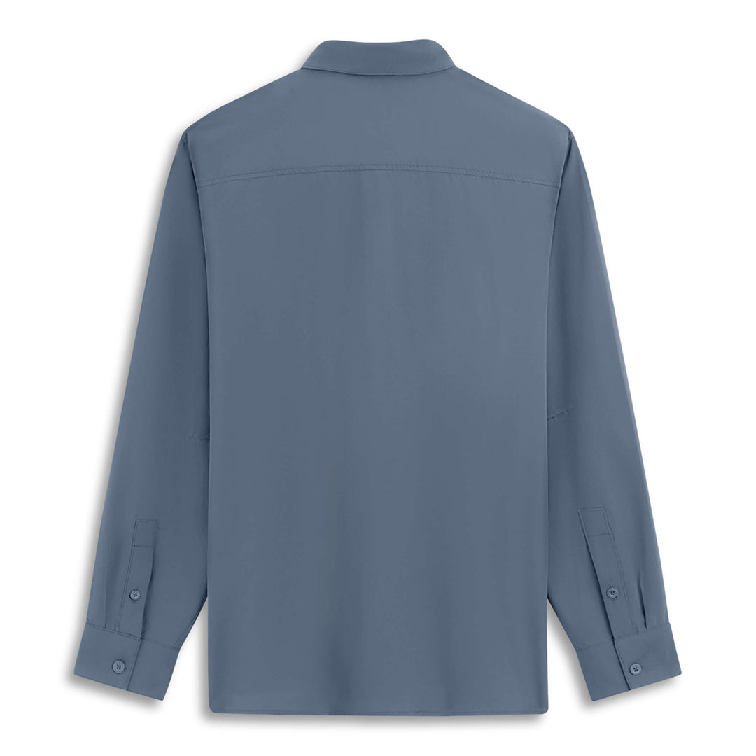 Color:Storm-Florence Airtex Expedition Long Sleeve Shirt