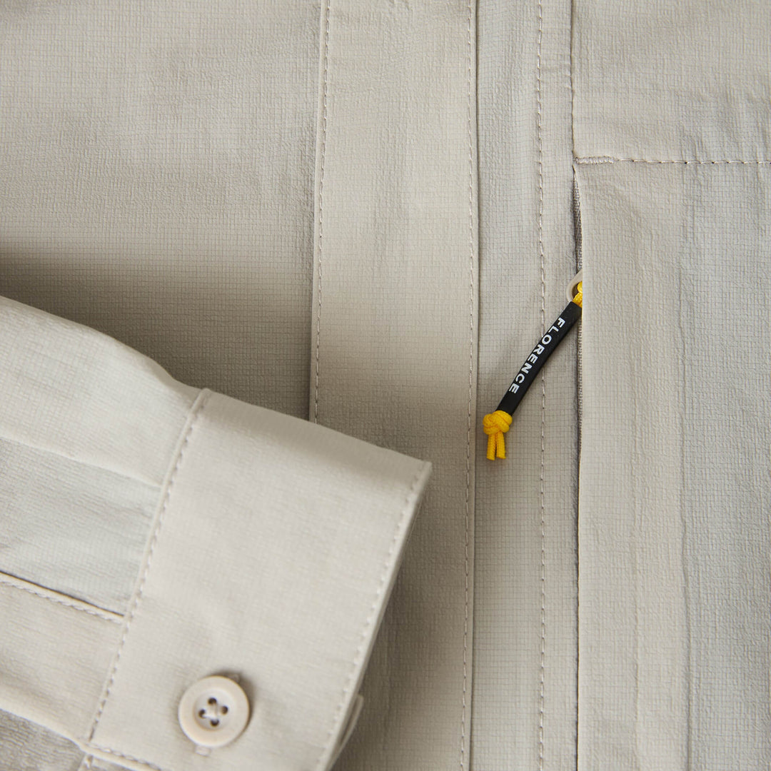 Color:Willow-Florence Airtex Expedition Long Sleeve Shirt 